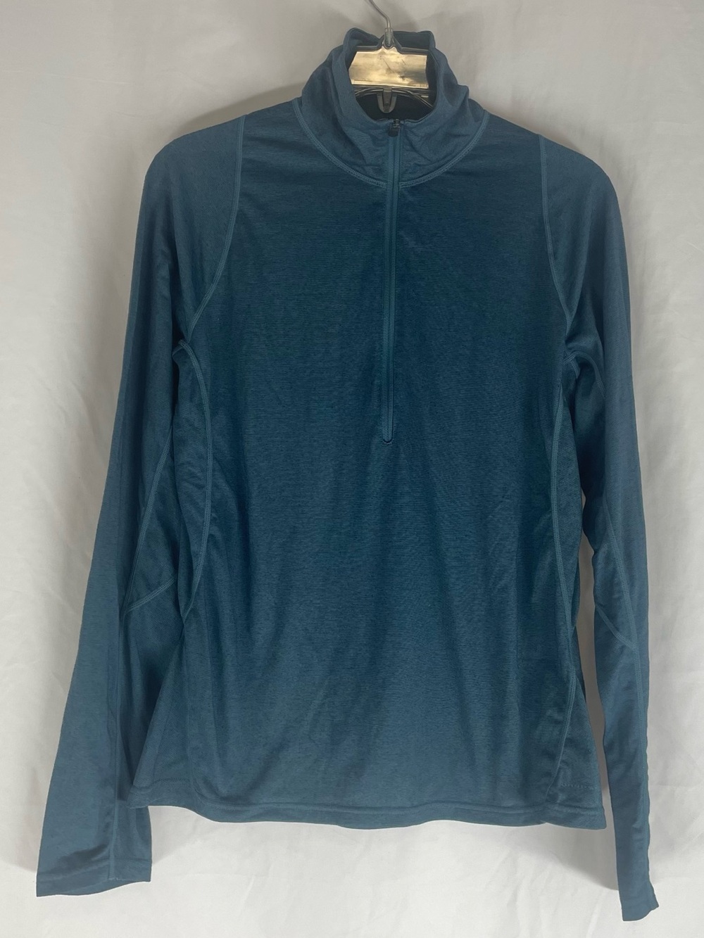 Women’s Teal Colombia Half-Zip Performance Pullover - L